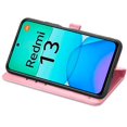 thumbnail image 2 of Funda Cartera FOXDOCK para Xiaomi Redmi 13 4G , Flip PU con Relieve de Gatos y Perros, Tarjetero y Soporte, 2 of 6
