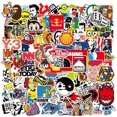 thumbnail image 1 of Cool Stickers Pack Random Sticker 106pcs for Laptop Computer Skateboard Helmet Teens Bomb Stickers, 1 of 4