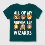 Toddler Boys' Harry Potter Short Sleeve T-Shirt - Green 4T