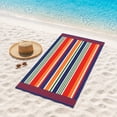 thumbnail image 5 of HOZVOMI Fast Dry Microfiber Beach Towel Sand Repellent Travel Towel For Pool Swimming Camping Lightweight Compact Portable Design, 5 of 7