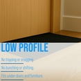 thumbnail image 6 of 24 in. Wide x Cut-to-Length – Non-Slip, All-Weather, Heavy-Duty Utility Runner Rug – Absorbent, Dirt-Trapping, Kid and Pet Safe for Entryways and High-Traffic Areas, Charcoal, 6 of 12