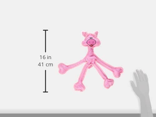Multipet Skeleropes Dog Toy, Assorted Animals, 15"