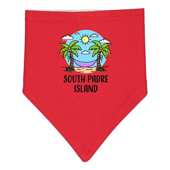 Inktastic Summer Vacation in South Padre Island Baby Bandana Bib
