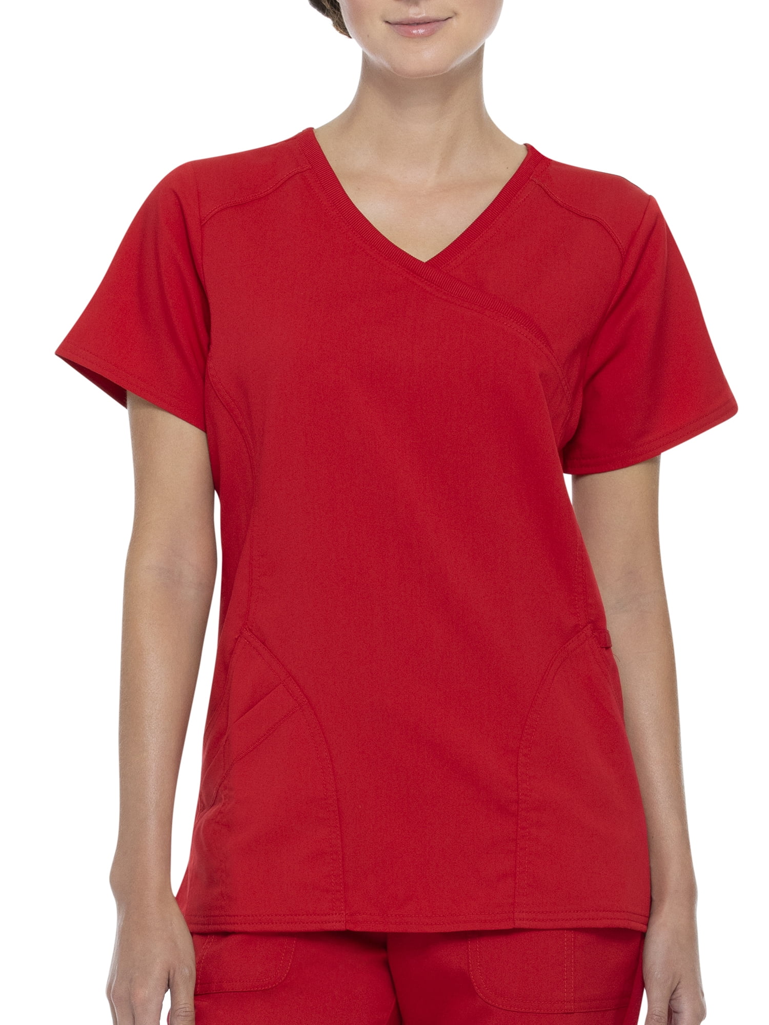 Download Scrubstar - Scrubstar Women's Premium Rayon Mock Wrap ...