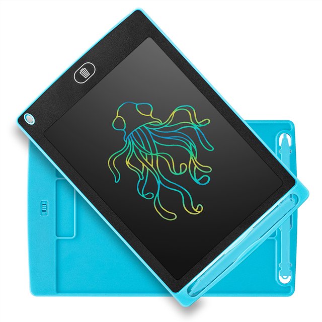 Smart LCD Écriture Tablette Coloré Réutilisable Planche à Dessin pour l'Éducation des Enfants et l'Apprentissage - Cadeau Parfait pour les Enfants!