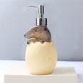 thumbnail image 2 of Dinosaur Soap Dispenser Egg Kids Soap Dispenser Cute Dinosaur Bathroom Accessories Animal Shower Lotion Liquid Refillable Shampoo Bottle with Pump for Kitchen Bath, 2 of 9