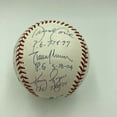thumbnail image 2 of Sandy Koufax Randy Johnson Perfect Game Pitchers Signed Baseball 11 Sigs JSA COA, 2 of 8