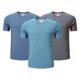 thumbnail image 5 of Camiseta transpirable de secado rápido para correr y Fitness, ropa de entrenamiento para hombre, ropa de gimnasio, Camiseta deportiva de manga corta para hombre al aire libre de verano, 5 of 5