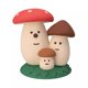 thumbnail image 1 of ZAKKA - Colgante pequeño de resina en miniatura con forma de hongo de Papá Noel para Navidad, decoración para el hogar, colección de adornos escénicos, regalo, 1 of 5