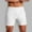 White, variant on Compression Shorts Men Qiggri Summer Men's Sports Pants With Elastic Waistband And Drawstring Shorts Men's Athletic Shorts