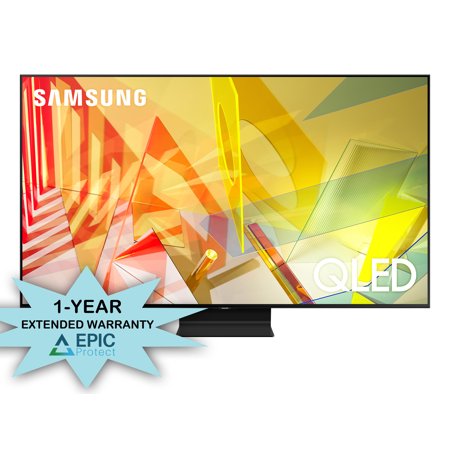 Samsung QN55Q90TA 55" 4K Ultra High Definition HDR QLED Smart TV with a