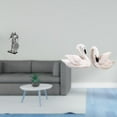 thumbnail image 2 of Figura De Cisne Caballero De Resina De Arte Nórdico, Escultura Abstracta, Adorno Para Escritorio, Armario, Oficina, Mesa, Centro De Mesa, Entrada, Dormitorio, Sala De Estar, Navidad., 2 of 8