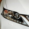thumbnail image 4 of Couvre-lentille de Phare avant de Voiture pour Lexus RX270 RX280 RX300 RX350 RX450 2013-2015 Remplacement de Lentille de Phare de Voiture (Couleur : 1 Pce Gauche), 4 of 6