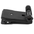thumbnail image 1 of Sonew Action Camera Clip Holder Wearable Equipment 360° Rotation Base Clamp Backpack Strap Clip With J Hook Buckle,Backpack Strap Clip Mount,Motion Camera Accessory, 1 of 8