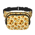 thumbnail image 1 of Easygdp Yellow Polka Dot Sunflower Fanny Packs para Mujeres y Hombres, Bolsa de Cinturón, Bolsos de Cruz para Trabajo/Correr/Senderismo, 1 of 9