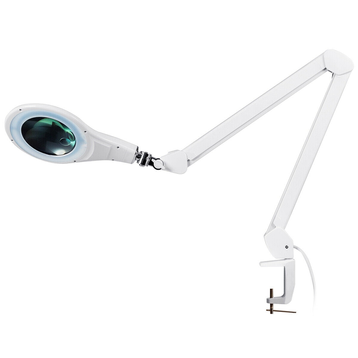 With a magnification of 2.25 X, the lamp provide you a clear and broad