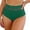 Army Green, variant on Womens Bikini Bottoms High Waisted Bikini Tummy Control Bathing Suit Bottom Cute Swimsuits