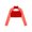 Red, variant on YEAHDOR Girls Shiny Sequins Crop Top Mesh Long Sleeve Hollow Back Ballet Modern Dance Tops Shirt Dancewear