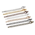 thumbnail image 2 of 10-20 unids/lote 50 70mm tono extensión cola cadena langosta cierres conector para DIY joyería hacer hallazgos pulsera collar Tan Jianjun unisex, 2 of 2