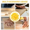 thumbnail image 3 of STOBOK 100Pcs Heavy Duty Plastic Wall Anchors for Drywall Furniture and Office Use, 3 of 5