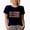 Navy Blue, variant on Oklahoma, US State Themed, Groovy Retro Wavy Text Merch Gift, Royal Blue T-Shirt, XL