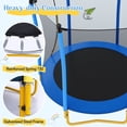 thumbnail image 4 of 65" Kids Trampoline, SEGMART Toddler Trampoline with Enclosure Safety Net, Outdoor Indoor Backyard Recreational Trampoline for Kids, Toddlers, Baby, Small Trampolines for kids, Birthday Gift, 4 of 10