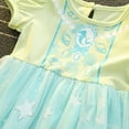 thumbnail image 5 of WIBACKER 1-6T Toddler Kid Baby Girls Fancy Party Puff Sleeve Princess Dress Cosplay Costume Dress Up, 5 of 11