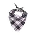 thumbnail image 1 of CSChome Pet Triangle Towel Plaid Triangle Towel Pet Scarf - Soft Comfortable, Water Absorbent Pet Neck Scarf for Dogs, 1 of 7