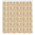thumbnail image 3 of Ambesonne Floral Shower Curtain, Hand Drawn Style Growth, 69"Wx84"L, Multicolor, 3 of 3
