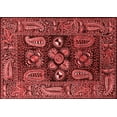 thumbnail image 1 of Ahgly Company Indoor Rectangle Oriental Red Industrial Area Rugs, 8' x 10', 1 of 4