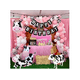 thumbnail image 4 of 114p Kit Globos De Cumpleaños Vacas Decoración Para Fiesta Xtellar multicolor, 4 of 4