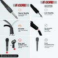 thumbnail image 5 of 5Core XLR Microphone Dynamic Mic Karaoke Singing Studio Mics Handheld Microfono, 5 of 10