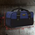 thumbnail image 2 of Bolsa para herramientas FASTECH, 14 pulgadas, boca ancha, impermeable, azul, 2 of 7