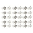 thumbnail image 1 of Bezel Pendant Trays,60pcs Pendant Trays Heart Pendant Setting Cabochon Base Setting Power Packed Performance, 1 of 9