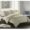 Chic Home Lovey 6 Piece Reversible Duvet Cover Set, Bed in a Bag Bedding