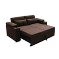 thumbnail image 1 of Sofa cama Matrimonial Plegable Mobydec Malta Color Chocolate Element sofa cama portavasos, 1 of 2