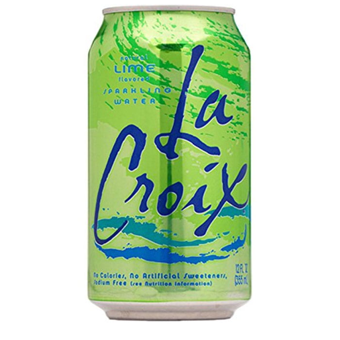 La Croix Sparkling Water, 12 Ounce (48 Cans) (Lime)