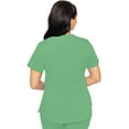 thumbnail image 5 of Med Couture Touch Scrubs Top For Women V-Neck Shirttail MC7459, 5 of 6
