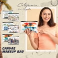 thumbnail image 4 of Bolsa de cosméticos Reginary Texas California Florida Souvenir x6, 4 of 6