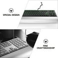 Mechanical Keyboard Wrist Hand Rest Aluminum Alloy 87 Keys Keyboard