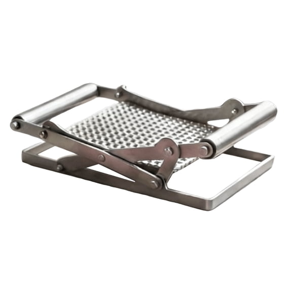 Jkung Manual Meat Tenderizer & Steak Flatten Tool Stainless Steel Clip-on Meat Tenderizer Tough Meat Tenderizing Tool for Home Kitchen Grill Prep