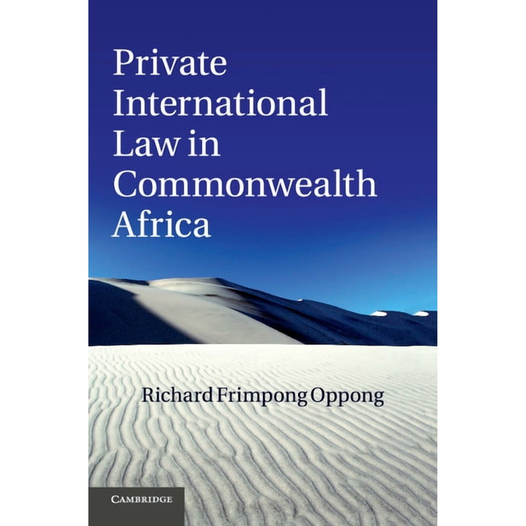 Private International Law in Commonwealth Africa, (Paperback)