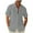 Gray, variant on Lenago Mens Casual Shirts Button Trend Casual Shirts Cotton Linen Shirts Long Sleeve Shirts