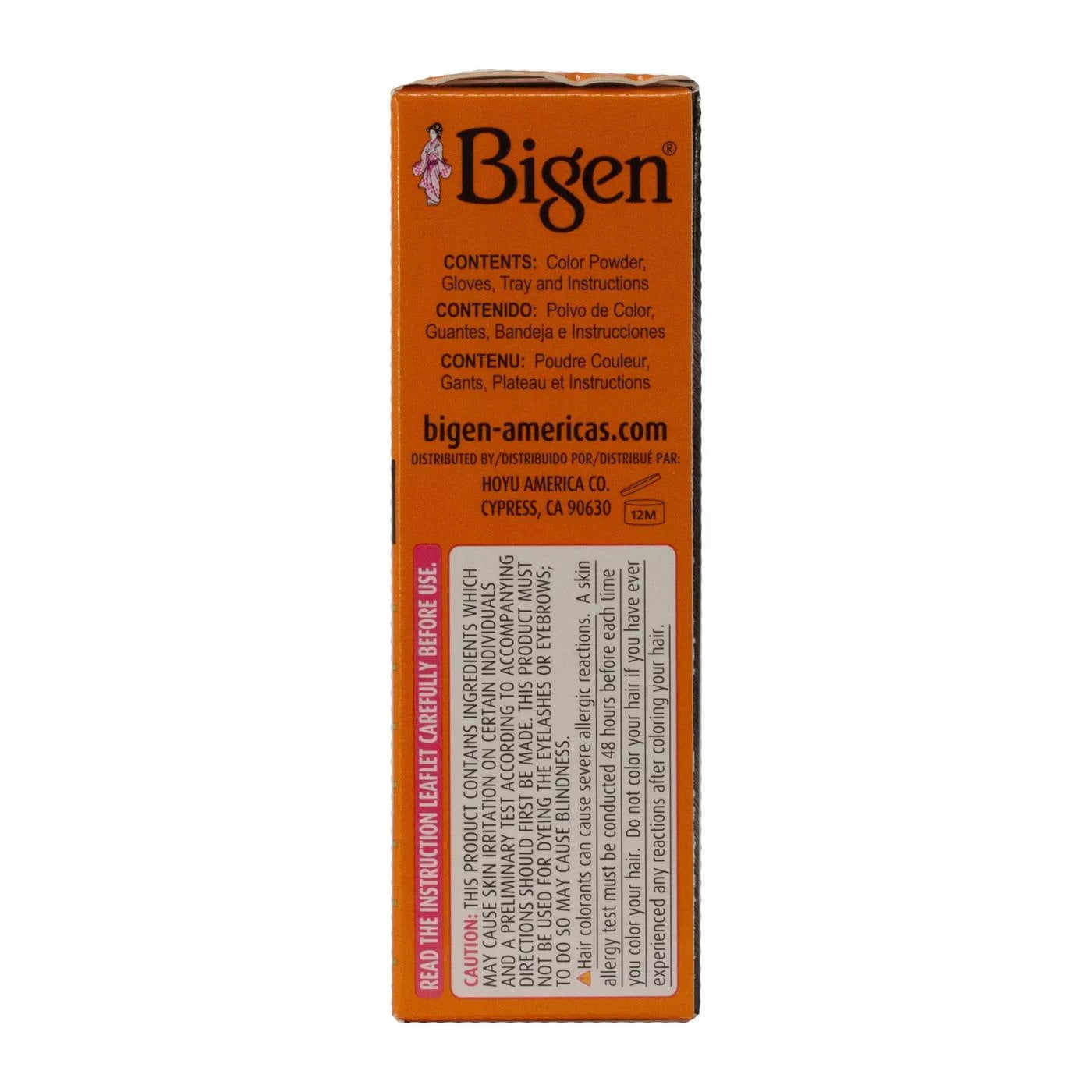 Bigen Permanent Powder Hair Color, 56 Rich Medium Brown, 0.21 Oz., Pack of 12