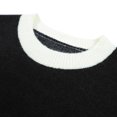 thumbnail image 5 of Odeerbi Sweaters for Women Fall Sweaters 2025 Casual Erogenous Fashion Round Neck Long Sleeve Tops Blouse Black, 5 of 8