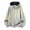 w93# Light Gray294, variant on Wuxian Men'S Hoodie Sweatshirt Casual Fall Jacket Oversized Zipper Up Solid Color Long Sleeve Cardigan Top With Big Pockets Dailywear,Black,L