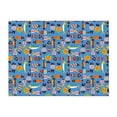 thumbnail image 4 of KLL Cute Flat Fish Print Fleece Throw Blanket, Horizontal Fleece Bedding Cute Soft Blankets Comfy Fleece Flannel Plush Home Decor for Couch & Bed -60"x50", 4 of 9