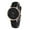 Black, variant on Student Quartz Watch Round Dial Adjustable Silicone Strap Candy Color No Delay Time-checking High Accuracy Lady Daily Wristwatch Dating Timepiece