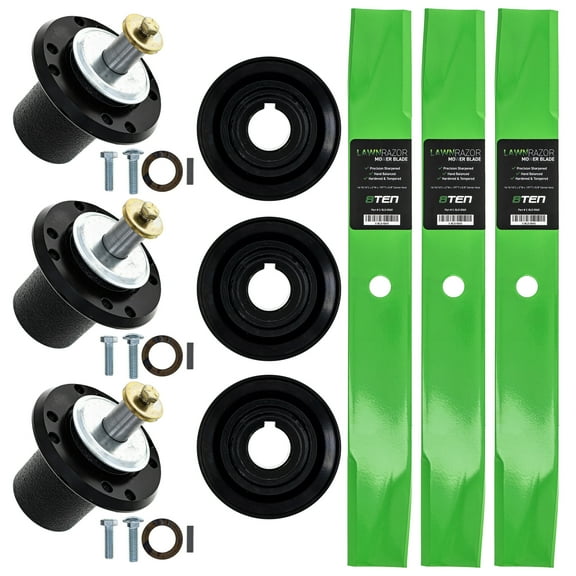 8TEN Blade Spindle Kit for Gravely 885006 50-inch 08899300 58803600 04903900 MK1013450