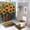 Sunflower Basket 1, variant on Bathroom Rugs Sets 4 Piece with Shower Curtain, Sunflower Pattern Printed on Shower Curtain and Bath Mat Set, Great for Master Bath Beach House Modern Home, 72 x 72 inches